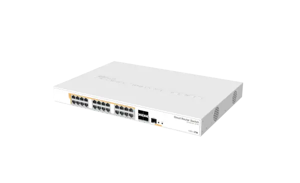 MikroTik CRS328-24P-4S+RM with RouterOS L5
