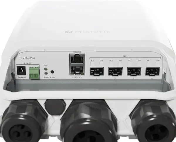 MikroTik CRS305-1G-4S+OUT FiberBox Plus with RouterOS L5 license