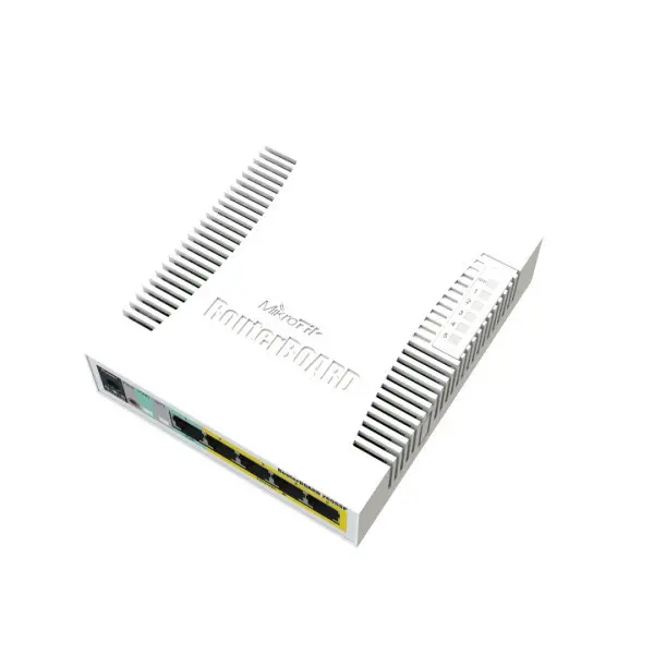 MikroTik CSS106-1G-4P-1S RB260GPS with SwitchOS and indor case