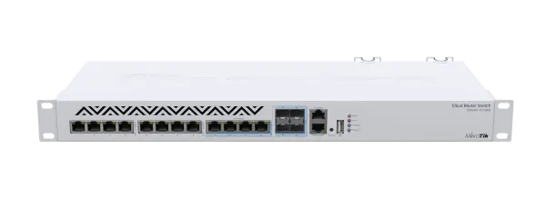 MikroTIK CRS312-4C+8XG-RM with RouterOS L5