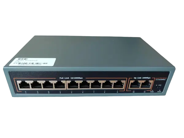 ExeLink SF1210TUP neupravljivi switch 8x10/100 Base-TX, 2x10/100 Base-TX porta