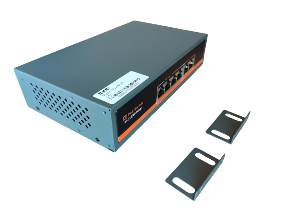 Exelink SF1206TUP switch 4x10/100 Base-TX porta (PoE),2x10/100 Base-TX porta