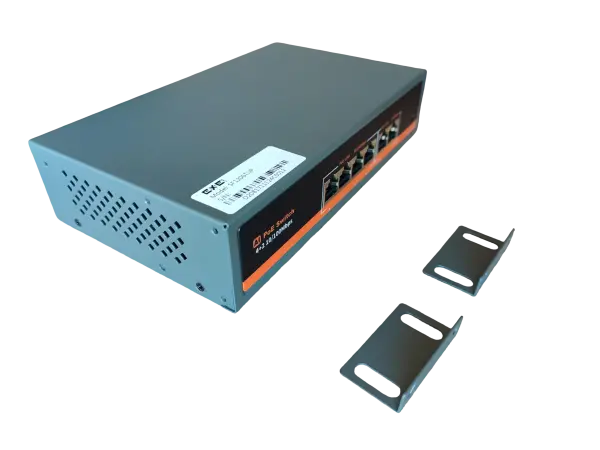 Exelink SF1206TUP switch 4x10/100 Base-TX porta (PoE),2x10/100 Base-TX porta