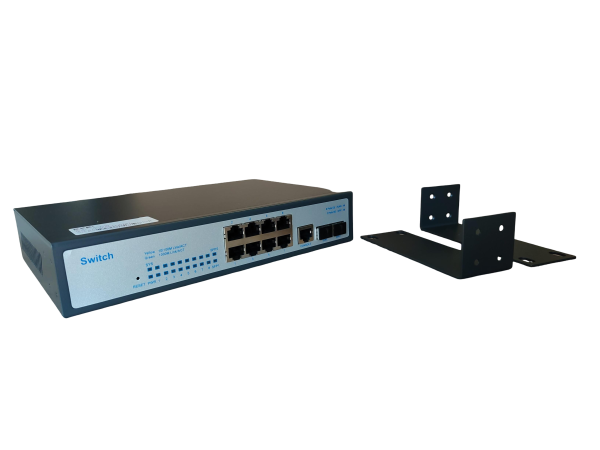 ExeLink SG2510 switch za Rack sa 8x10/100/1000 Base-T;2x1000 Base-X SFP porta L2 Managed