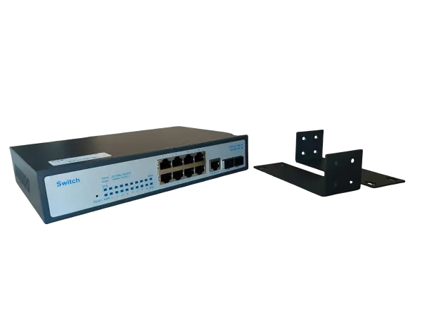 ExeLink SG2510 switch za Rack sa 8x10/100/1000 Base-T;2x1000 Base-X SFP porta L2 Managed