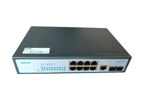 ExeLink SG2510 switch za Rack sa 8x10/100/1000 Base-T;2x1000 Base-X SFP porta L2 Managed