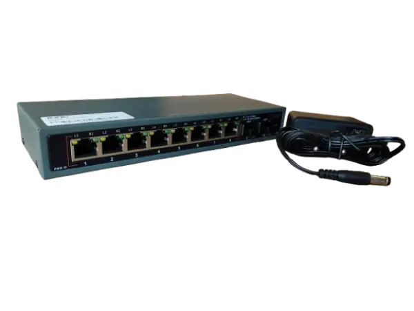 ExeLink SMX1009 switch 8x1/2.5G Base-T;1x1G/10 GE Base-X SFP+ porta