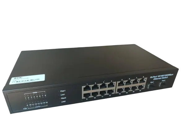 ExeLink SG1018D swich za Rack, 16x10/100/1000 Base-T, 2x1000 Base-X SFP porta