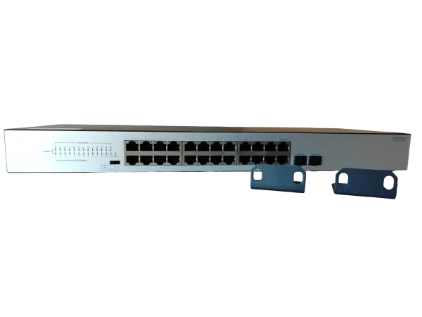 ExeLink SG1026-V2 switch za Rack sa 24x10/100/1000 Base-T; 2x1000 Base-X SFP porta