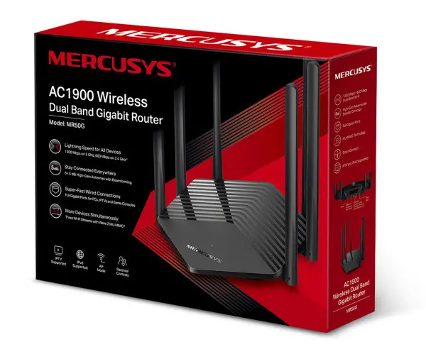 Mercusys MR50G AC1900 Wireless Dual Band Gigabit Router