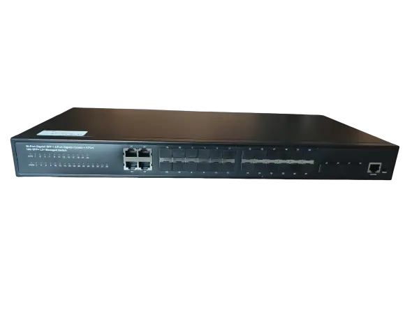 Exelink SGX3728S-V2 upravljivi switch za Rack 24x1000Base-X SFP,4x10/100/1000 Base-T combo,4x1G/10 GE Base-X SFP+ porta L3