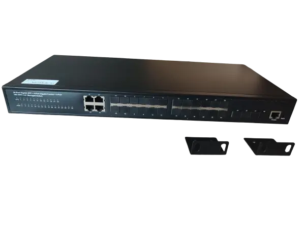 Exelink SGX3728S-V2 upravljivi switch za Rack 24x1000Base-X SFP,4x10/100/1000 Base-T combo,4x1G/10 GE Base-X SFP+ porta L3