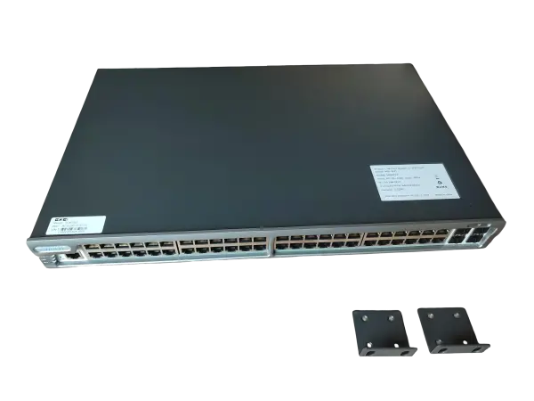 Exelink SGX3752 switch za Rack 48x10/100/1000 Base-T,4x1G/10 GE Base-X SFP+ porta, 2 modularna ležišta za napajanje