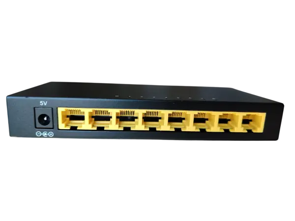ExeLink SF1208 switch 8 Ethernet Portova, metalno kućište