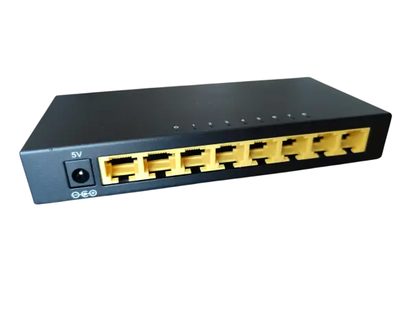 ExeLink SF1208 switch 8 Ethernet Portova, metalno kućište