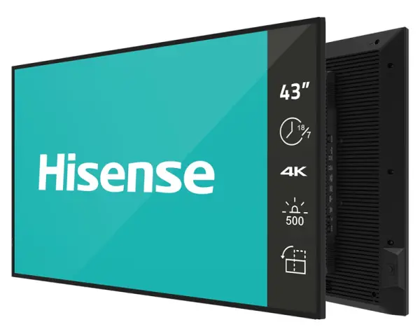 HISENSE 43 inča 43GM50D 4K UHD 500 nita Digital Signage Display - 187 Operation 