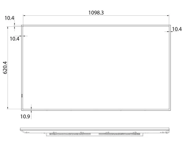 HISENSE 50 inča 50GM50D 4K UHD 500 nita Digital Signage Display - 187 Operation 
