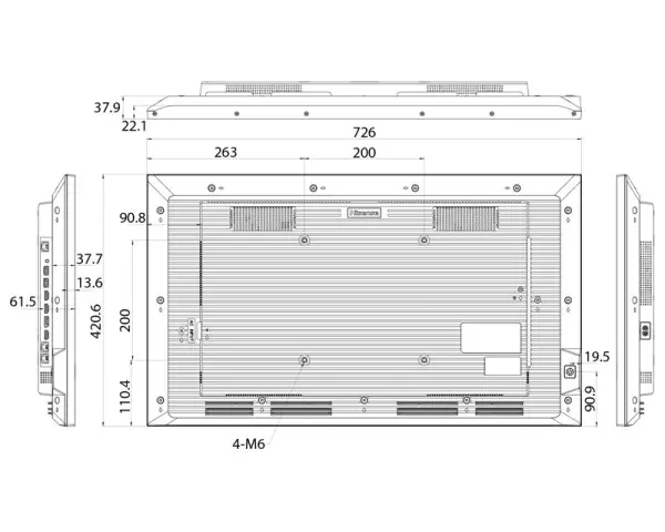 HISENSE 32 inča 32DM66D FHD 500 nita Digital Signage Display - 247 Operation 