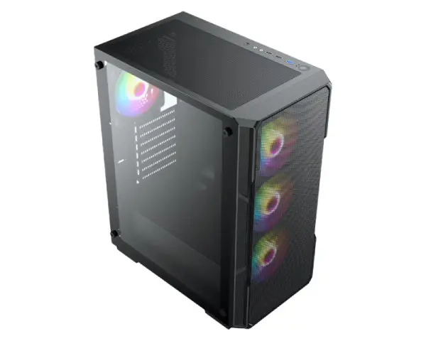 RAIDMAX Kućište VECTOR V212 CASE (BLACK) + RX-675XTB (OEM) PSU (V213MTBF675X  wPSU) 