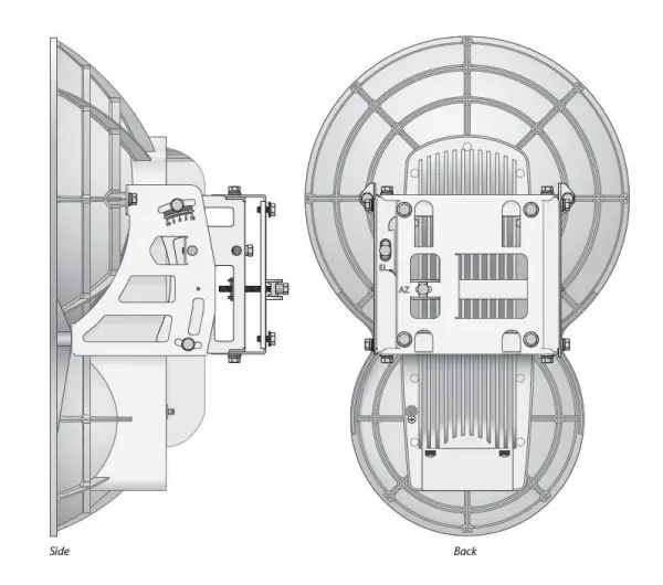 Ubiquiti airFiber 24GHz tačka u tačku
