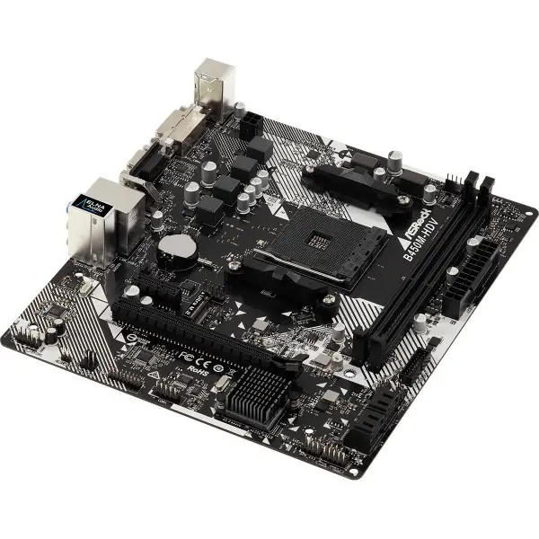 Matična ploča MOT AM4 ASRock B450M-HDV R4.0 mATX