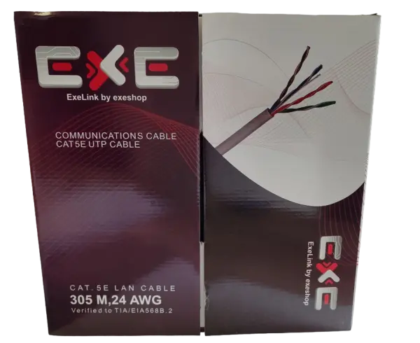 Kabl UTP CCA cat5e indoor ExeLink 305m