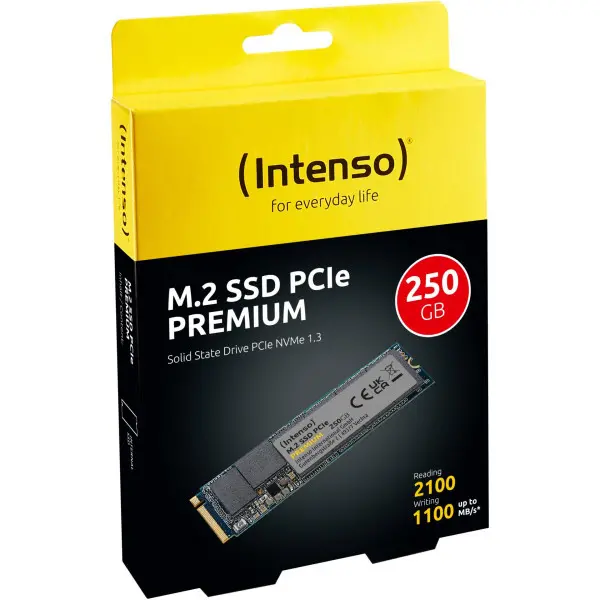 SSD M.2 250GB Intenso Premium NVMe PCle 3.0x4