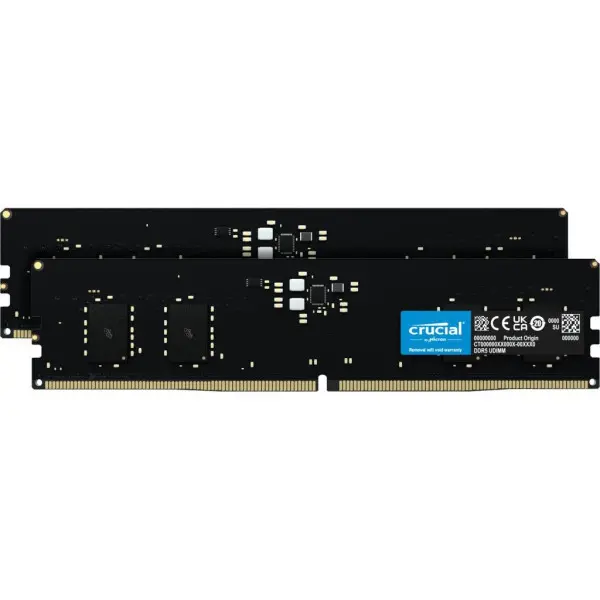 RAM memorija RAMDDR5 4800 16GB Crucial 2x8GB KIT CL40 UDIMM