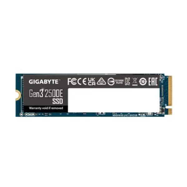 SSD Gigabyte Gen3 2500E-500 GB-PCle 3.0x4 (NVMe)