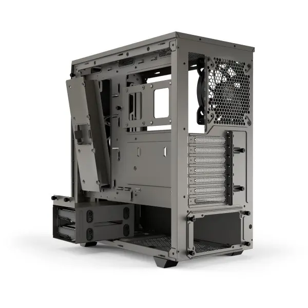Kućište Midi be quiet! PURE BASE 500 mettalic grey Window