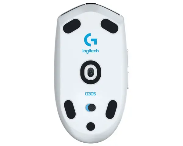 LOGITECH G305 Gaming Lightspeed Wireless beli miš 