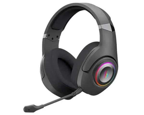 A4 TECH GR270 Bloody 7.1 Virtual Surround 3-IN-ONE RGB Gaming Wireless + wired crne slušalice 