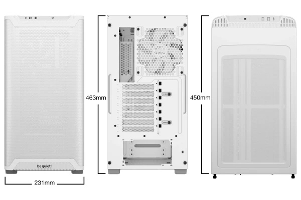 Kućište Be Quiet Pure Base 501 Airflow White BG075