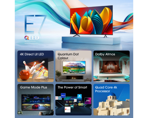 HISENSE 85 inča 85E7NQ QLED 4K UHD Smart TV 