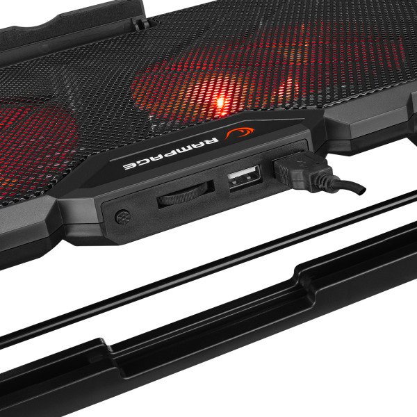 Postolje za laptop 17'' Addison Rampage AD-RC12 GAMEZONE crna