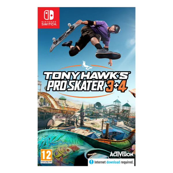 Switch Tony Hawk\'s Pro Skater 3 + 4