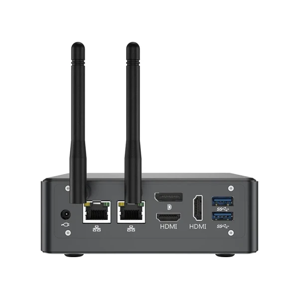 Mini PC Zeus MPI12 Intel i7-12555U 10C 4.7 GHzDDR4M .2LANDual WiFiBTHDMIDPUSB Cext