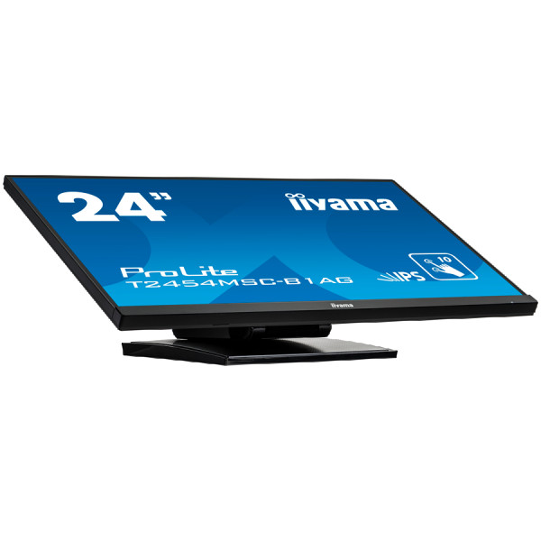 Iiyama PROLITE T2454MSC-B2AG monitor 23,8 TOUCH SCREEN  FHD 75 Hz IPS 300 cd 4 ms HDMI DP SPEAKERS Black ( T2454MSC-B2AG ) 