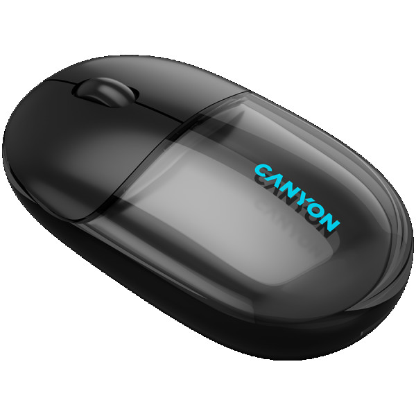 CANYON mouse OnClick 24 BT Wireless TransparentBlack ( CNS-CMSW24B ) 