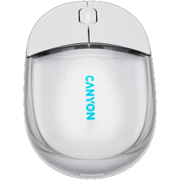 CANYON mouse OnClick 24 BT Wireless TransparentWhite ( CNS-CMSW24W ) 