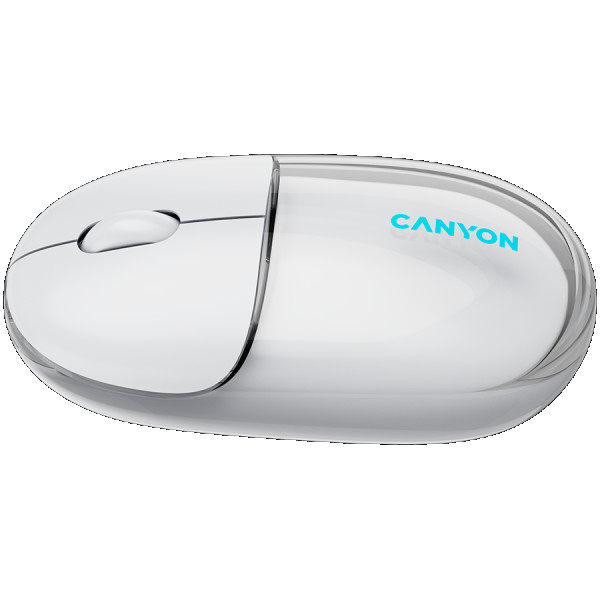 CANYON mouse OnClick 24 BT Wireless TransparentWhite ( CNS-CMSW24W ) 