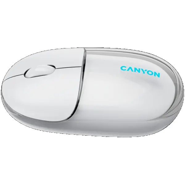 CANYON mouse OnClick 24 BT Wireless TransparentWhite ( CNS-CMSW24W ) 