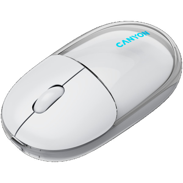 CANYON mouse OnClick 24 BT Wireless TransparentWhite ( CNS-CMSW24W ) 
