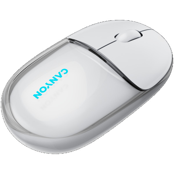 CANYON mouse OnClick 24 BT Wireless TransparentWhite ( CNS-CMSW24W ) 