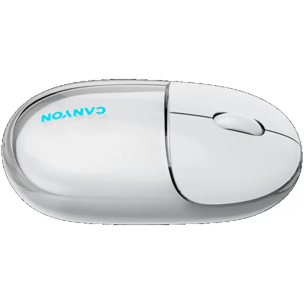 CANYON mouse OnClick 24 BT Wireless TransparentWhite ( CNS-CMSW24W ) 