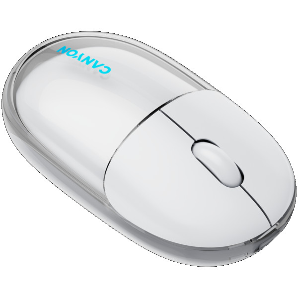CANYON mouse OnClick 24 BT Wireless TransparentWhite ( CNS-CMSW24W ) 