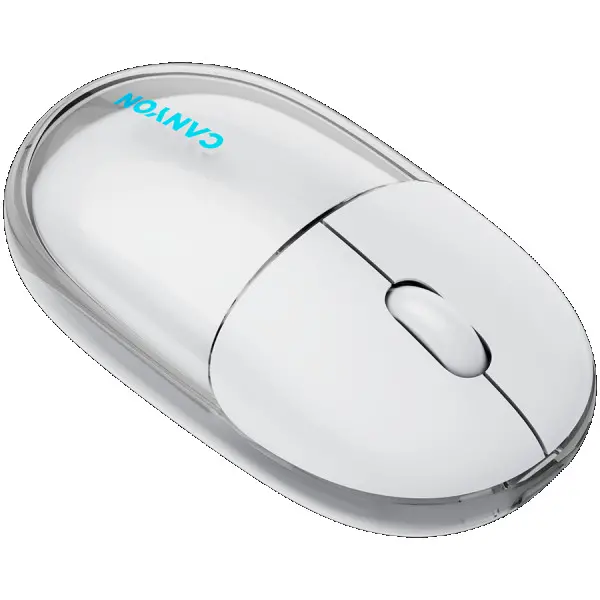 CANYON mouse OnClick 24 BT Wireless TransparentWhite ( CNS-CMSW24W ) 