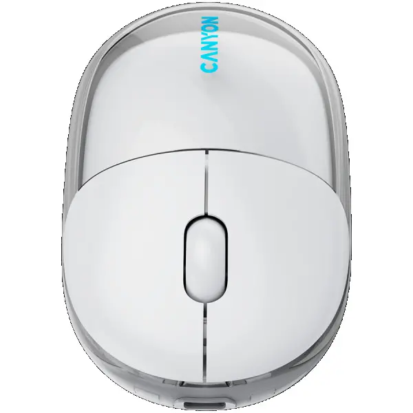 CANYON mouse OnClick 24 BT Wireless TransparentWhite ( CNS-CMSW24W ) 