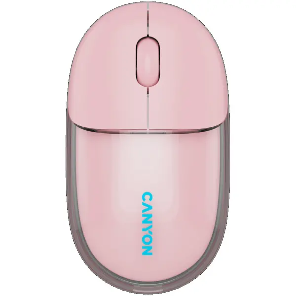 CANYON mouse OnClick 24 BT Wireless TransparentPink ( CNS-CMSW24P ) 