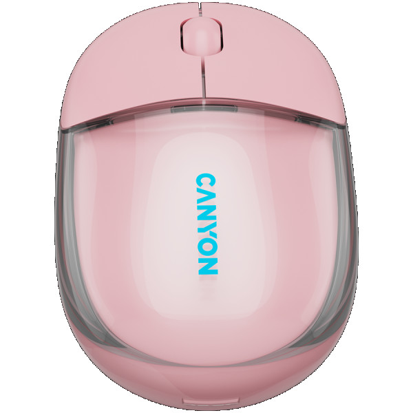 CANYON mouse OnClick 24 BT Wireless TransparentPink ( CNS-CMSW24P ) 